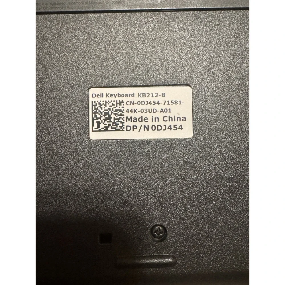 Dell KB212-B USB Quiet Key Keyboard - Black